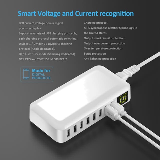Thumbnail 4 de Multi USB Charger UK Plug