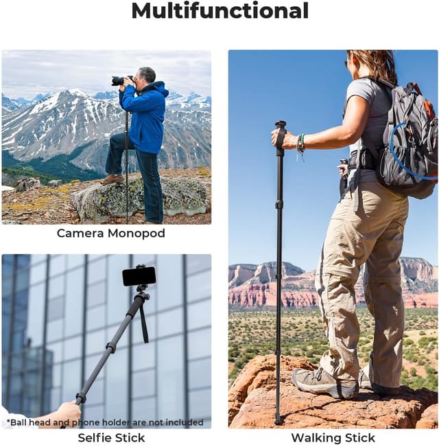 Thumbnail 6 de K&F CONCEPT MS16 Monopié 160 cm