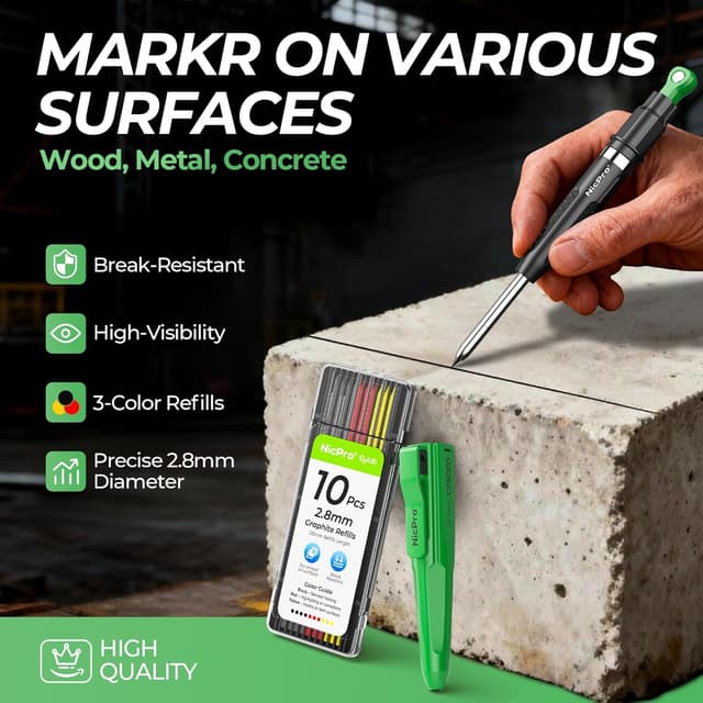 Thumbnail 4 de Nicpro CP5000 crayon chantier 2,8 mm đ