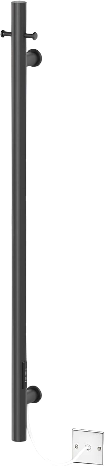 Thumbnail 6 de Manissa Electric Robe Towel Robe Warmer Brushed Brass Vertical Bathroom Bar Dryer (1100mm x 38mm)