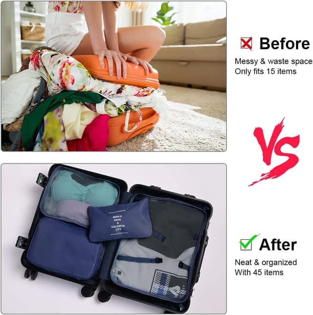 Thumbnail 4 de OSDUE Organisateur de Voyage Lot de 9