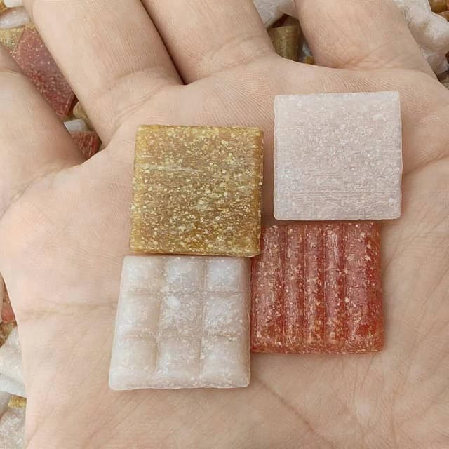 Detalle de Quartz Mosaic Tiles 2cm, 500g multicolour