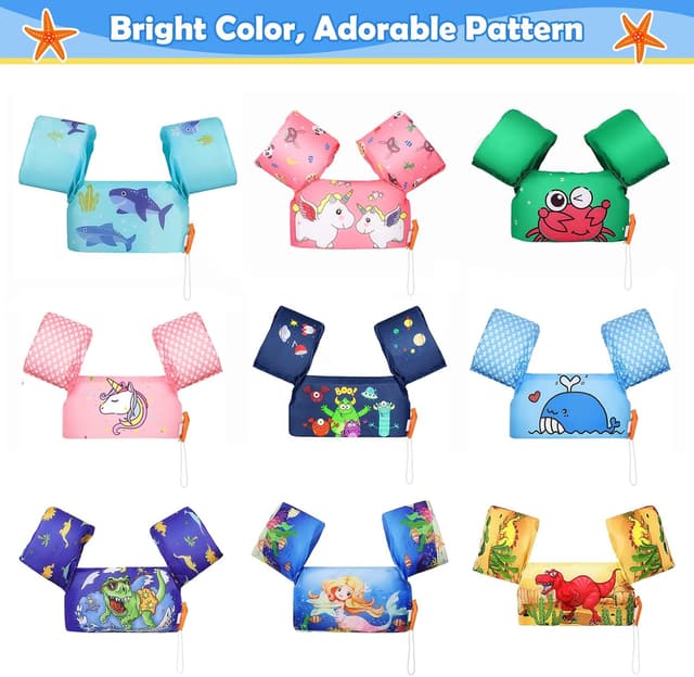 Detalle de MoKo Swim Arm Bands for Kids 20-50 lbs