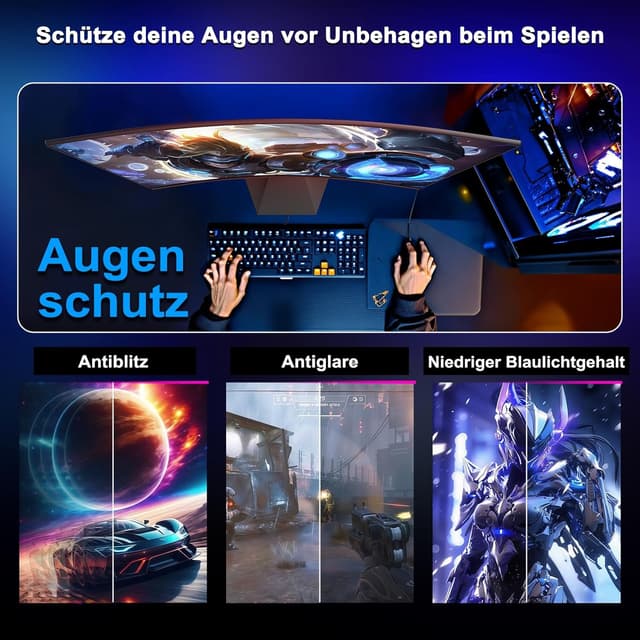 Thumbnail 6 de Minifire MFG24C1L 24″ Curved Gaming-Monitor 160Hz