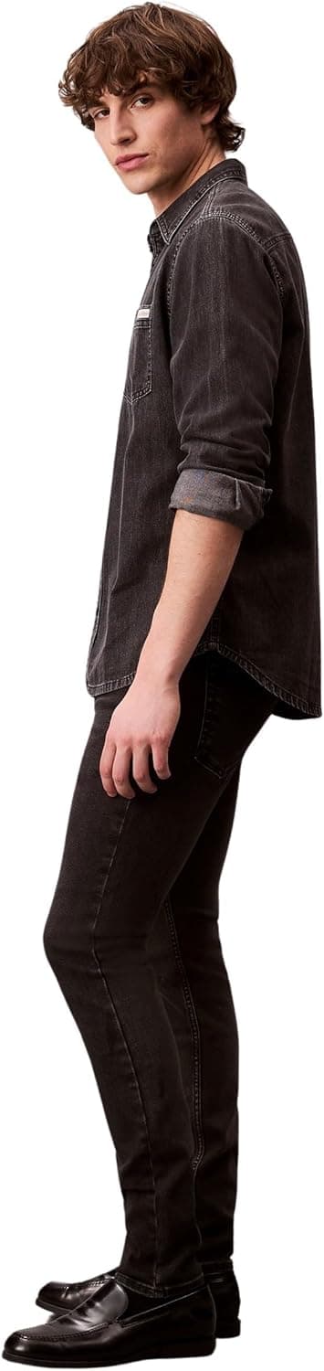 Detalle 2 de Calvin Klein Essential jeans skinny neri