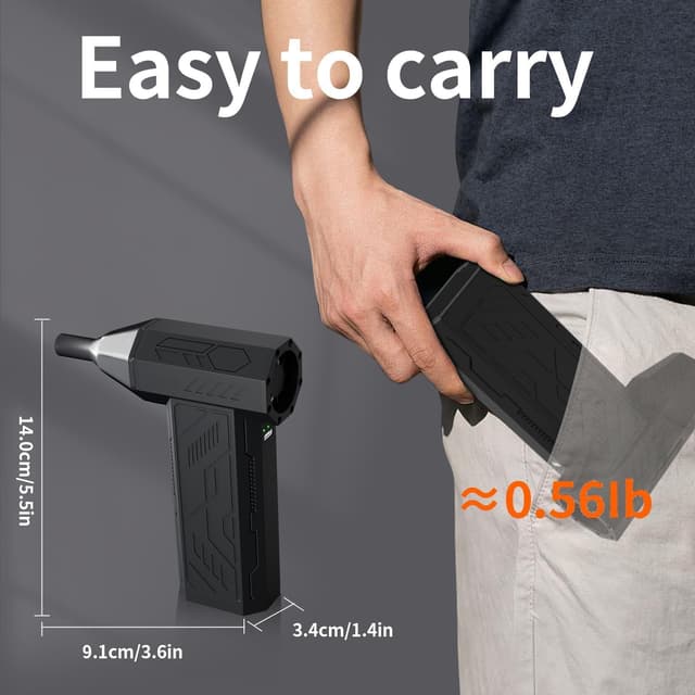 Detalle 2 de Compressed Air Duster Cleaner 110000 RPM Cordless