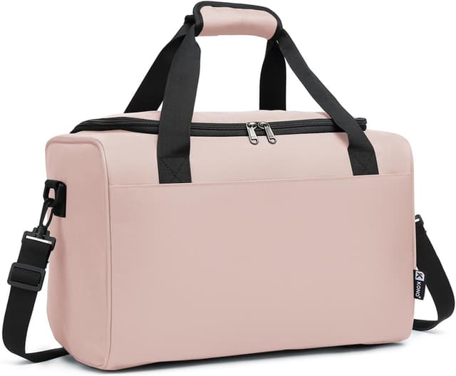 Thumbnail 6 de KONO Ryanair Handgepäck-Tasche 40x30x20 cm – 24-Liter Weekender mit Schultergurt (Schwarz)