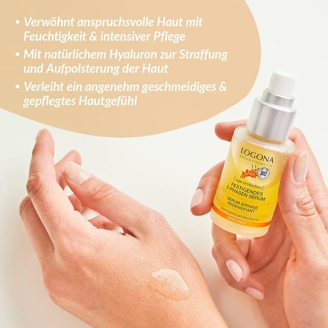 Thumbnail 2 de LOGONA Naturkosmetik Anti-Aging Serum 2-Phasen 30 ml