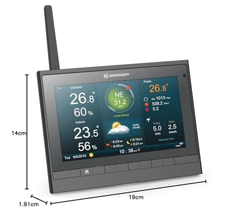 Thumbnail 8 de Bresser MeteoChamp Estación Meteorológica Solar