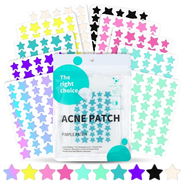 Detalle de BUTBU Sternförmige Pimple Patch 400 Stück