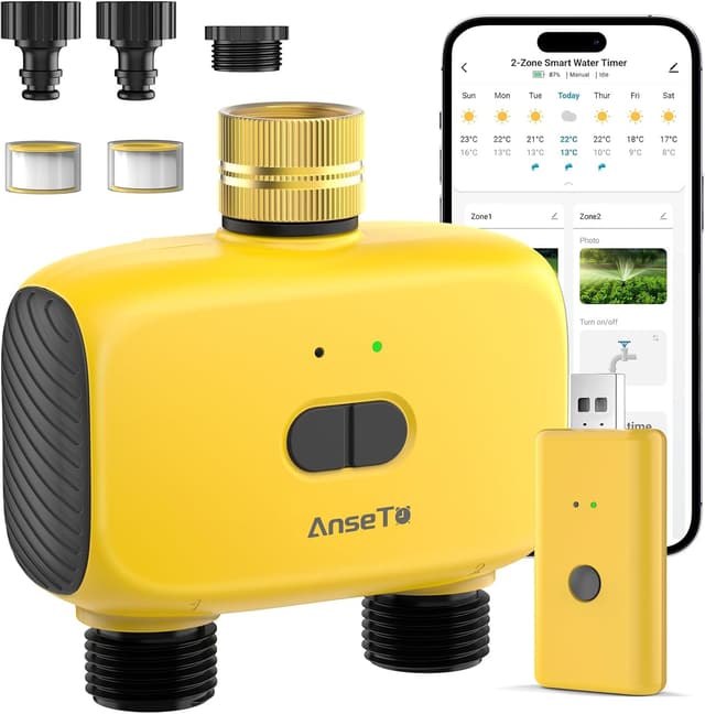 Detalle de Computer irrigazione WiFi con 2 uscite AnseTo