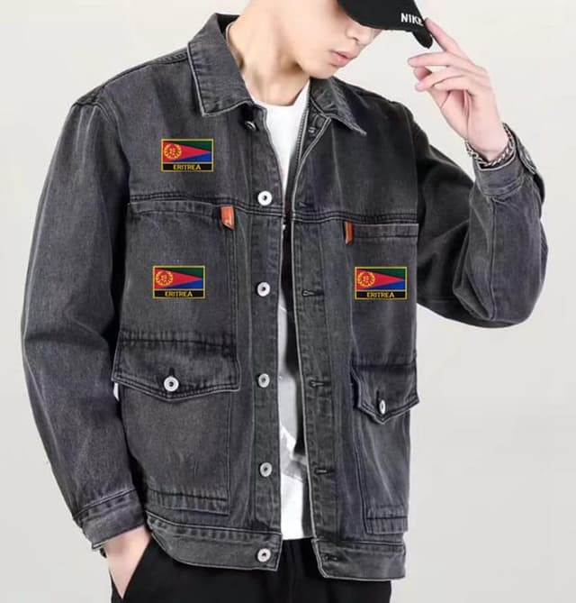 Detalle de Ysmzzmsy Eritrea Flag Patch 3x2 inch