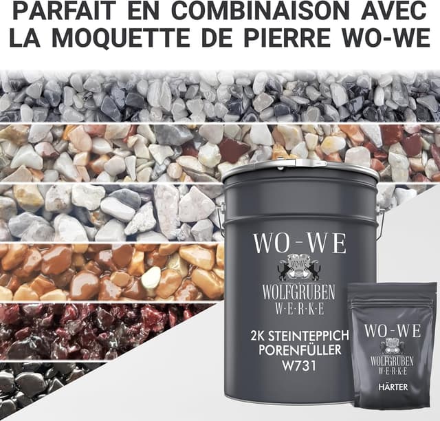 Thumbnail 4 de Résine époxy bouche-pores W731 3Kg