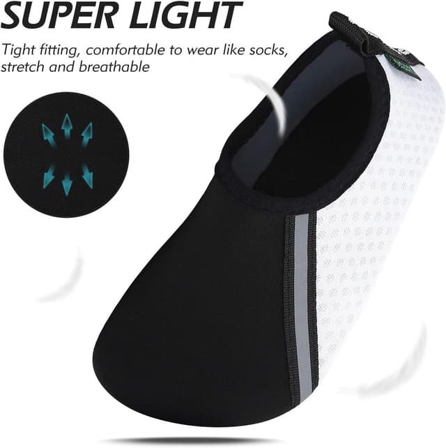 Detalle 2 de Chaussures d’eau SAGUARO unisexes respirantes à séchage rapide, semelle antidérapante