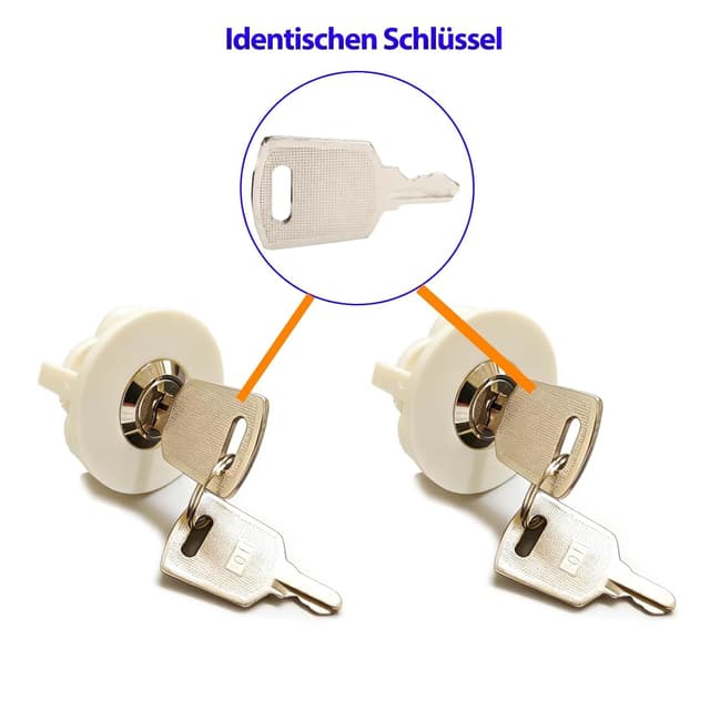 Thumbnail 2 de SEPOX 2 Stück Steckdosenschloss Weiß 🔒