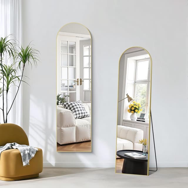 Thumbnail 2 de COFENY Arch Full Length Mirror 150x40 Gold