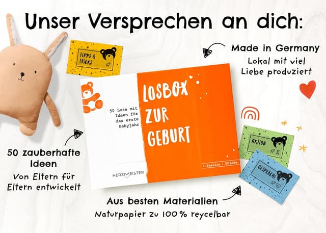 Thumbnail 6 de Losbox zur Geburt 50 Lose