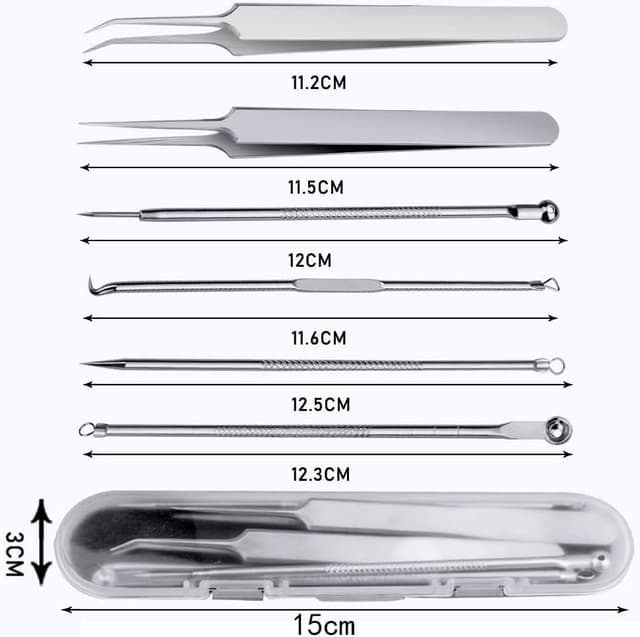 Detalle de 6 Pieces Blackhead Remover Tool Kit 6pc