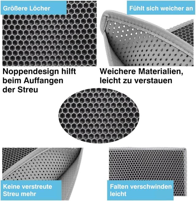 Thumbnail 4 de Pieviev Katzenklo Matte 61×38 cm 🐾