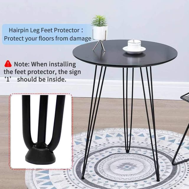 Thumbnail 4 de Signstek 28" Metal Table Legs 71 cm 10 mm