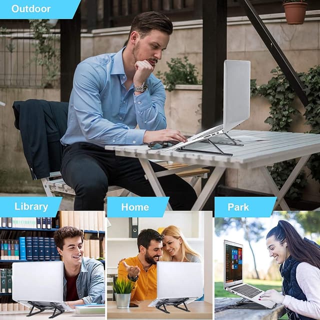 Thumbnail 2 de OUGEP Soporte para Portátil Plegable y Ventilado