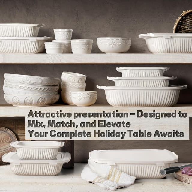 Thumbnail 5 de Artena Baking Dish 5.1 Quart Rectangular Ceramic