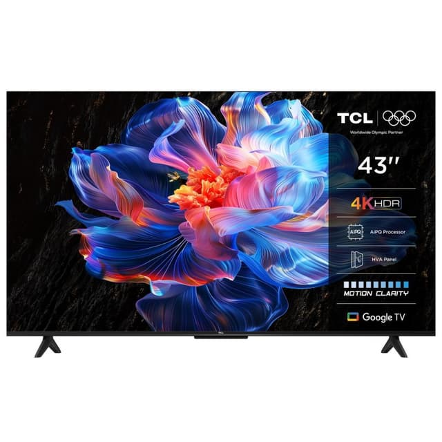 Detalle de TCL 43P69K TV 4K para streaming y gaming