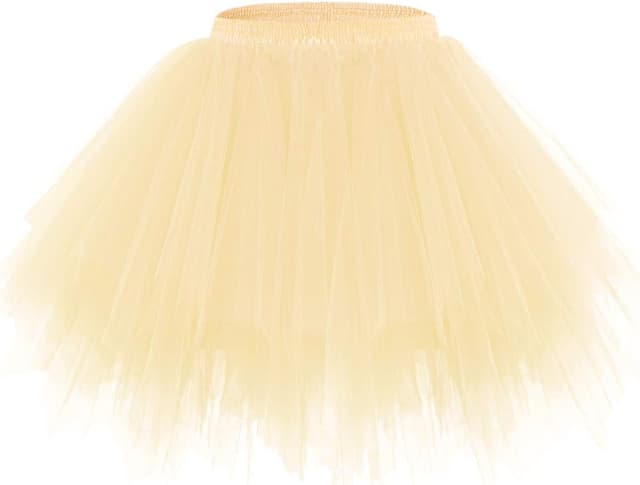 Thumbnail 6 de bridesmay Tüllrock Kurz 50er Tutu 🎀