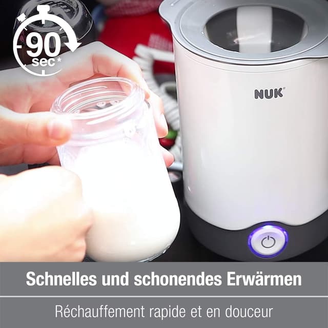 Thumbnail 1 de Nuk 10256404 calentador biberones 90 s 📷