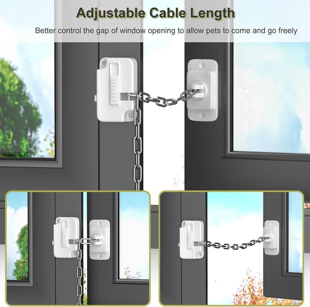 Detalle 2 de AOSITE Window Locks 2pcs child safety