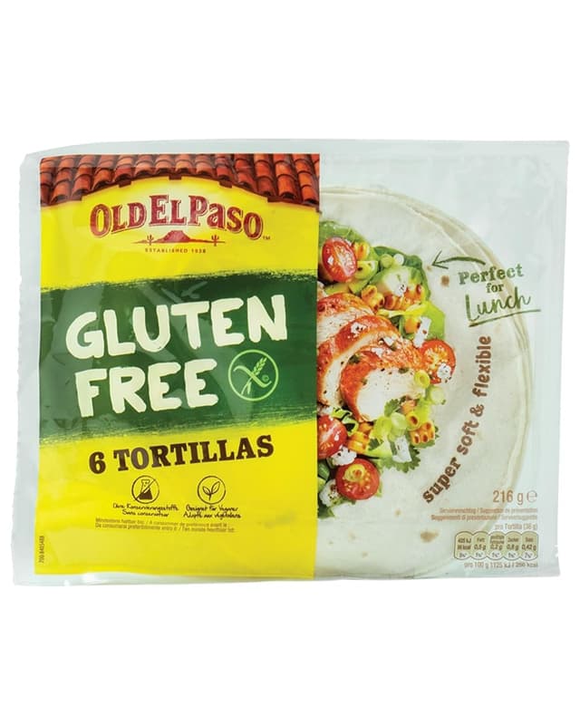Thumbnail 6 de Old El Paso Tortillas 216 g glutenfrei 🌮