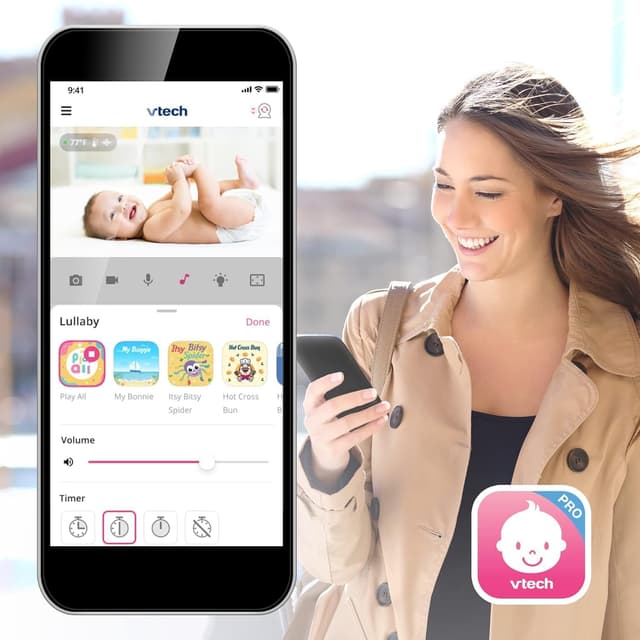 Thumbnail 4 de VTech Cámara bebé 5 pulgadas 1080p 📷