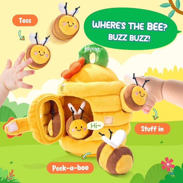 Detalle de Baby beehive sensory toy 6–12 months