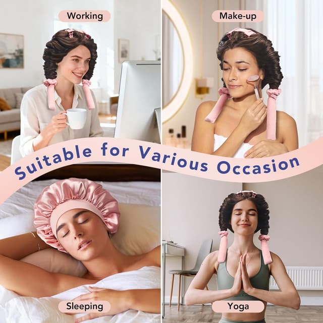 Thumbnail 6 de LitBear Heatless Curls Overnight 2 Sizes 💇♀