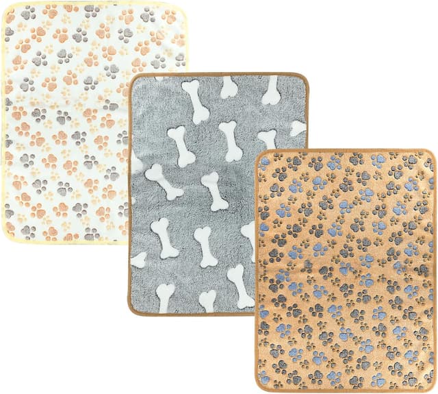 Thumbnail 6 de 3 Pcs L Pet Soft Dog Blankets