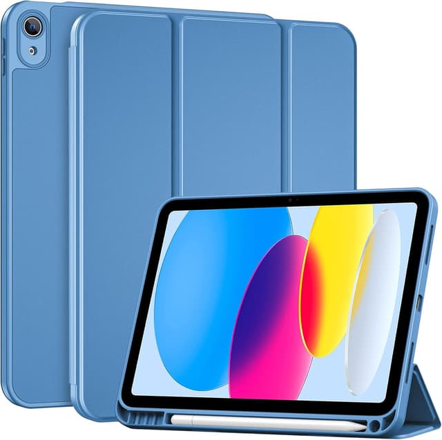Thumbnail 6 de ProCase Hülle für iPad A16 (11.) & iPad 10. Generation (10,9") mit Stifthalter – Hellrosa