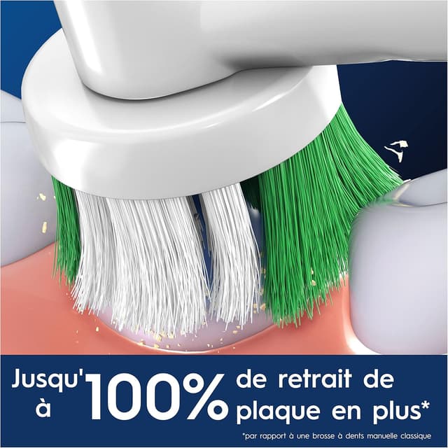 Detalle 2 de Oral-B Pro CrossAction — lot de 12 brossettes dentaires