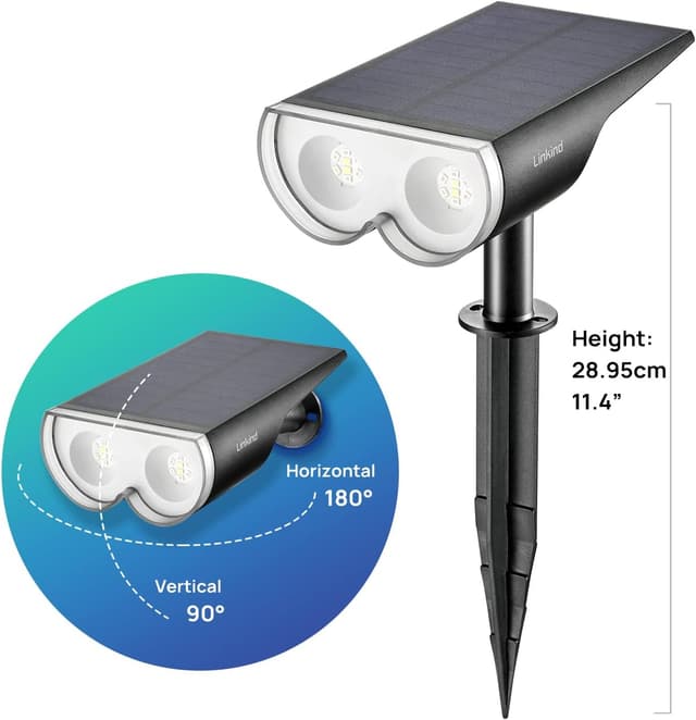 Thumbnail 6 de Linkind Luces Solares LED Jardín 🌟 - 8 Colores, Impermeable