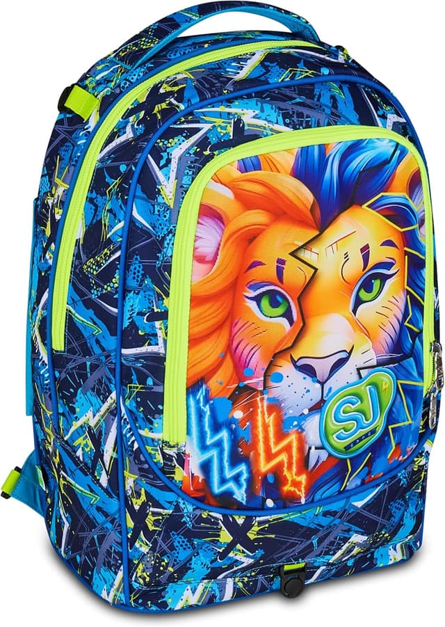 Detalle 2 de SJ GANG STYLE JAM GANG Trolley Scuola Cuccioli New Tech 3 in 1 con carrello sganciabile