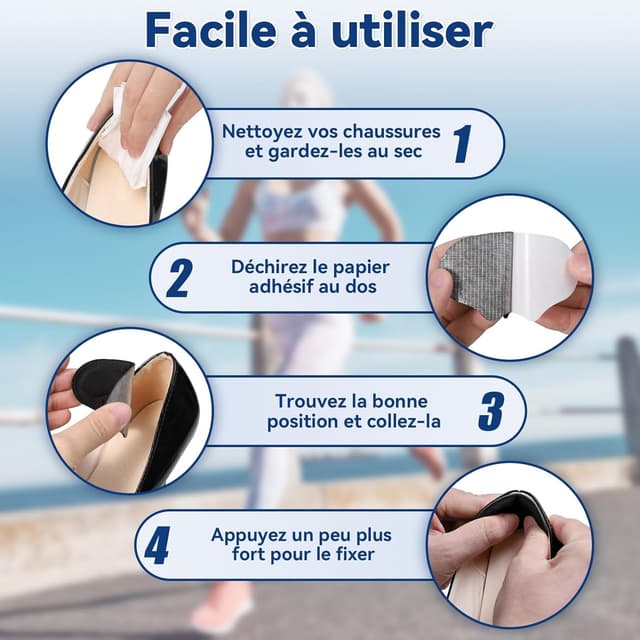 Thumbnail 6 de AnjoCare Coussinets de Talon 3 paires