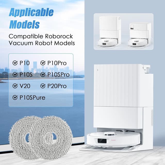 Thumbnail 2 de GlasFlength - Almohadilla de Repuesto para Robot 🧹