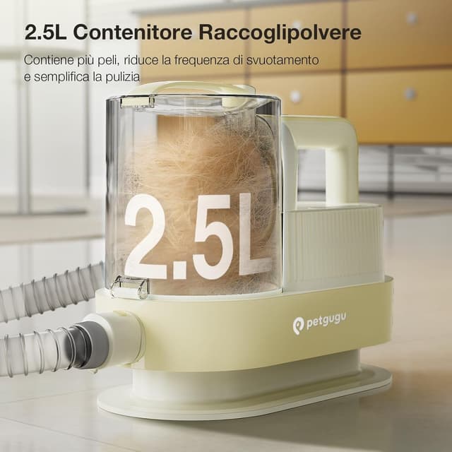 Thumbnail 5 de PETGUGU M1 Pro Tosatrice con Aspirazione 11000Pa