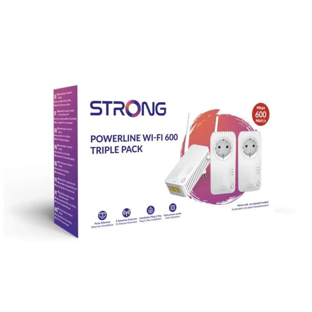 Thumbnail 1 de Strong Powerline STRONG 600 Triple Wi‑Fi EU V2