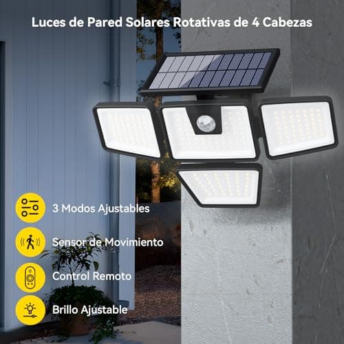 Detalle 2 de Kasonic Luces Solares Exteriores con 392 LED y Sensor