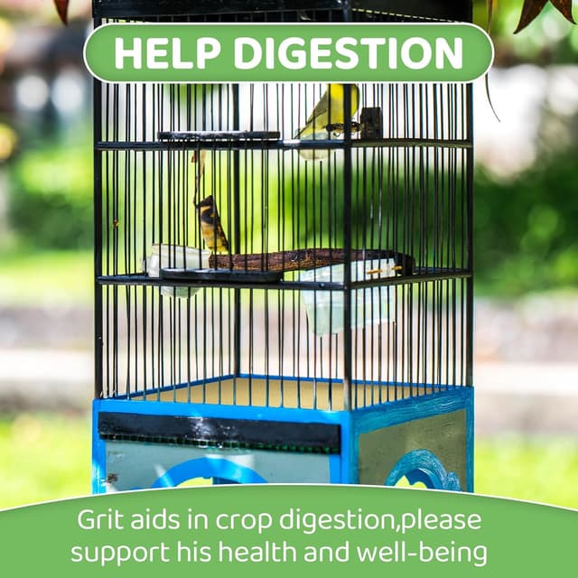 Detalle de JVHLOV Gravel Liner Paper for Bird Cage (13 x 10 inches) for Parakeets, Cockatiels, Canaries & Finches