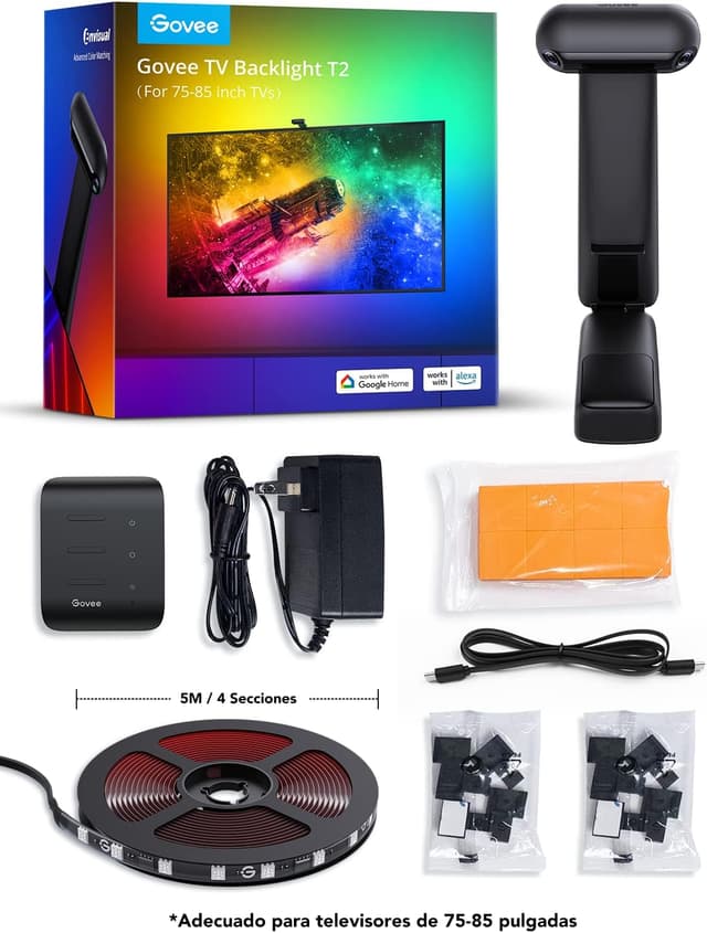 Thumbnail 8 de Govee T2 Backlights RGBIC para TV 75-85”