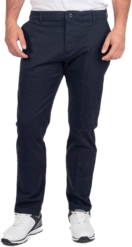 Detalle de Island Green men’s stretch cotton chino golf trousers