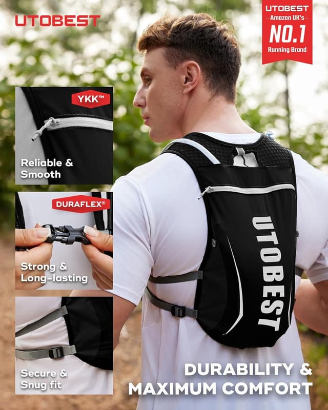 Thumbnail 6 de UTOBEST Trinkrucksack 5L für Läufe