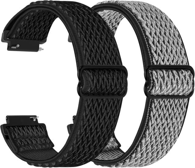 Thumbnail 6 de SHIJZWD elastisches Uhrenarmband mit Schnellverschluss – Nylon Loop in 16/18/19/20/22/24 mm
