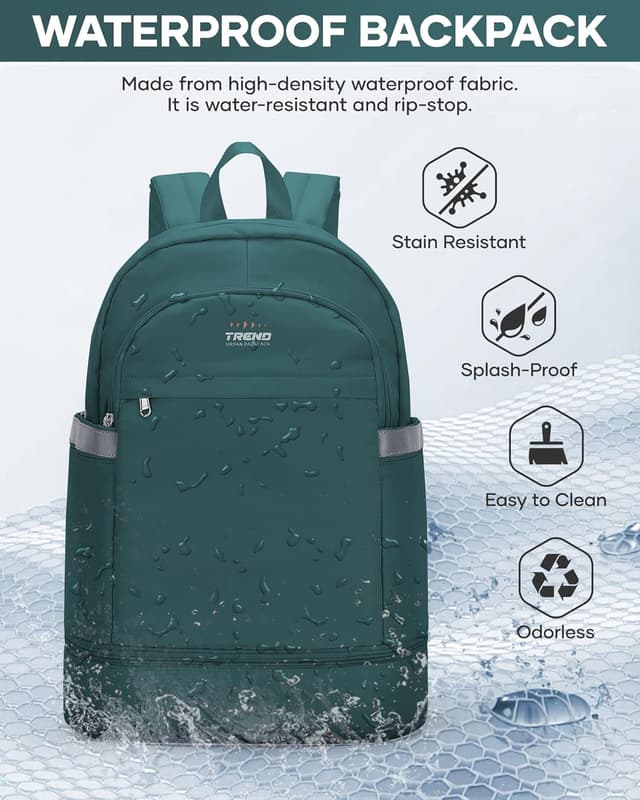 Thumbnail 6 de SZLX Sportrucksack für Frauen mit Schuhfach, Nassetasche & faltbarem Reise-Design